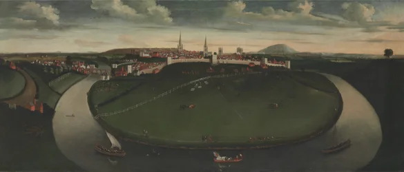 Shrewsbury et la rivière Severn